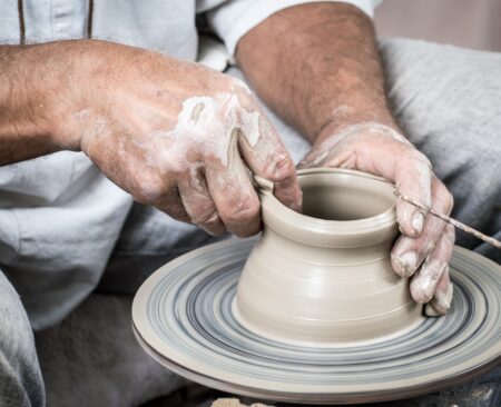 hand-wheel-cup-vase-ceramic-artist-1292576-pxhere.com